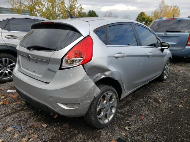 3FADP4FJ8BM215491 - 2011 FORD FIESTA SES SILVER photo 4