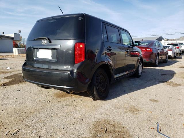 JTLKE50E181029505 - 2008 TOYOTA SCION XB შავი ფოტო 4