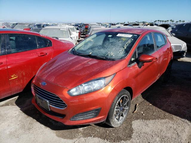 3FADP4EJ3JM116979 - 2018 FORD FIESTA SE RED photo 2