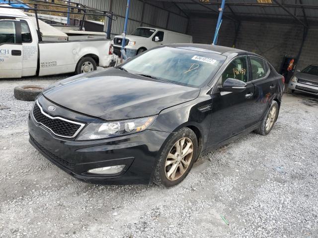 5XXGN4A64CG061140 - 2012 KIA OPTIMA EX BLACK photo 2