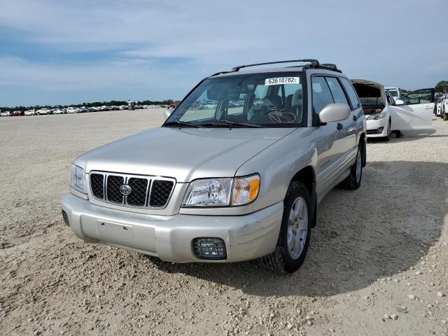 JF1SF65671H713672 - 2001 SUBARU FORESTER S SILVER photo 1