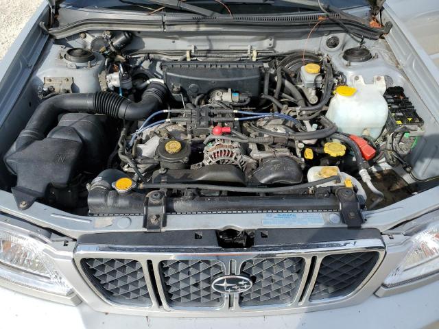JF1SF65671H713672 - 2001 SUBARU FORESTER S SILVER photo 11