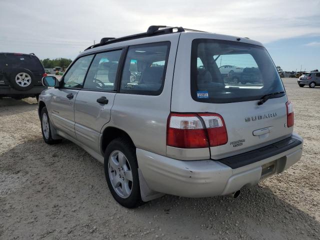 JF1SF65671H713672 - 2001 SUBARU FORESTER S SILVER photo 2