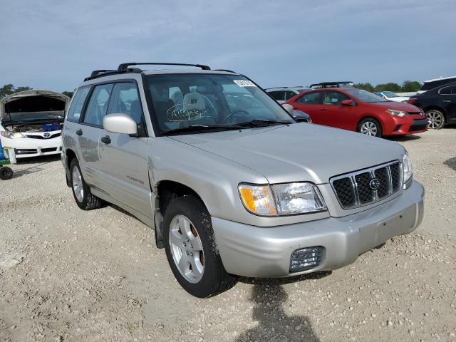 JF1SF65671H713672 - 2001 SUBARU FORESTER S SILVER photo 4