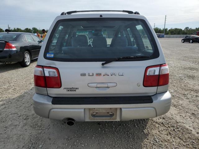 JF1SF65671H713672 - 2001 SUBARU FORESTER S SILVER photo 6