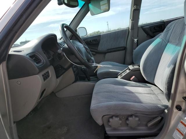 JF1SF65671H713672 - 2001 SUBARU FORESTER S SILVER photo 7