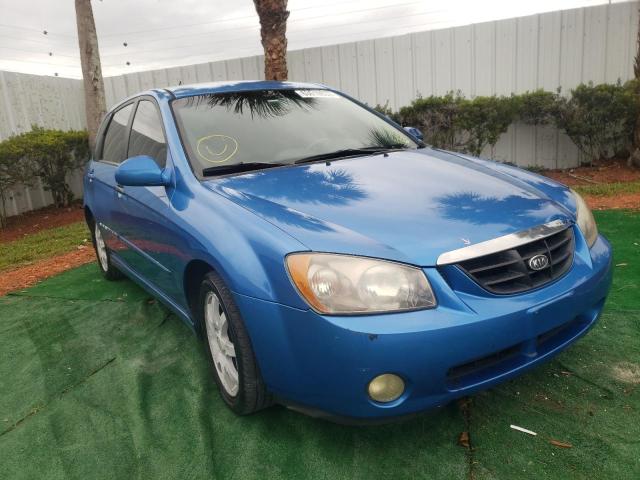 KNAFE161365269913 - 2006 KIA SPECTRA5 BLUE photo 1