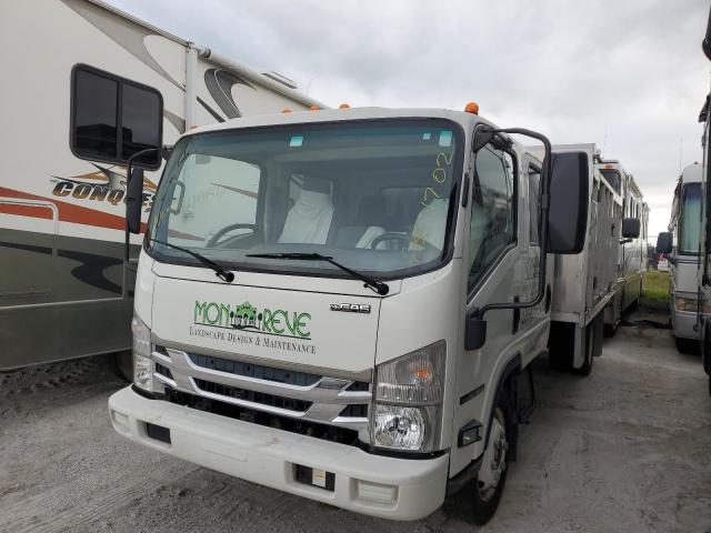 54DC4J1BXJS805951 - 2018 ISUZU NPR HD WHITE photo 2