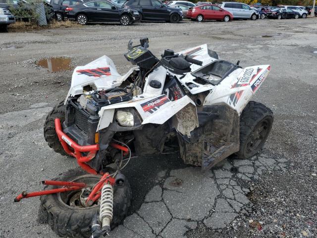 4XASVE958FA204075 - 2015 POLARIS SCRAMBLER WHITE photo 1