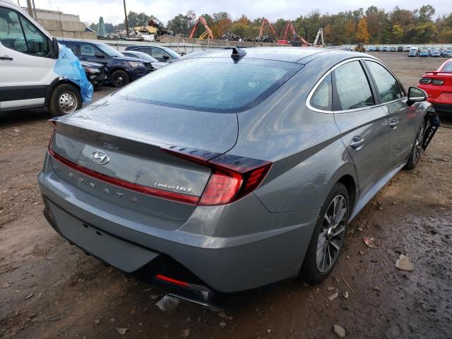 5NPEH4J22LH049987 - 2020 HYUNDAI SONATA LIM GRAY photo 4