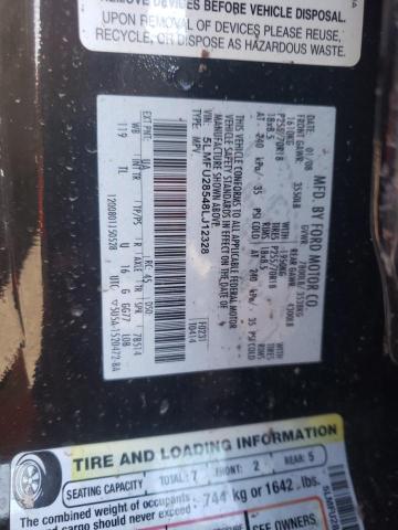 5LMFU28548LJ12328 - 2008 LINCOLN NAVIGATOR შავი ფოტო 10