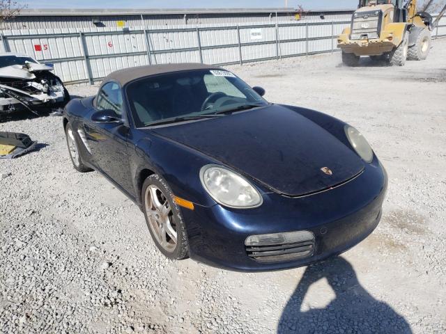 WP0CA29855S710778 - 2005 PORSCHE BOXSTER BLUE photo 1