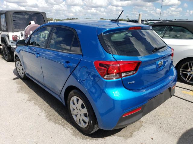 3KPA25ADXME404241 - 2021 KIA RIO S BLUE photo 3