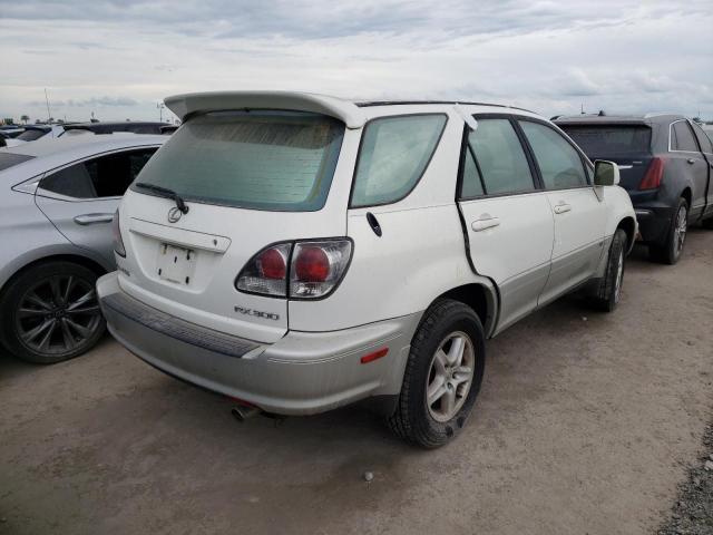 JTJGF10U820144207 - 2002 LEXUS RX 300 WHITE photo 4