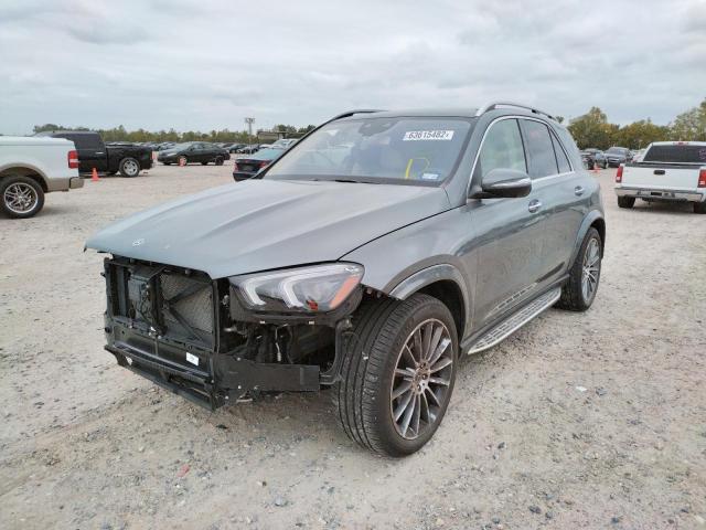 4JGFB5KB4LA222471 - 2020 MERCEDES-BENZ GLE 450 4M GRAY photo 2