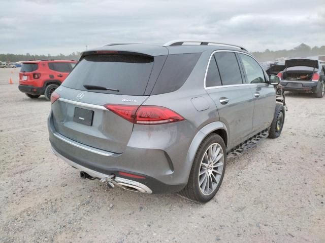 4JGFB5KB4LA222471 - 2020 MERCEDES-BENZ GLE 450 4M GRAY photo 4