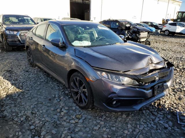 2HGFC2F85KH530197 - 2019 HONDA CIVIC SPOR GRAY photo 1