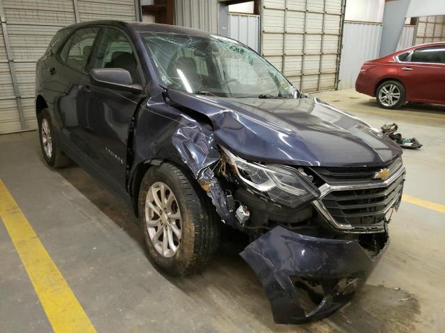 3GNAXHEV0JS515147 - 2018 CHEVROLET EQUINOX LS BLUE photo 1