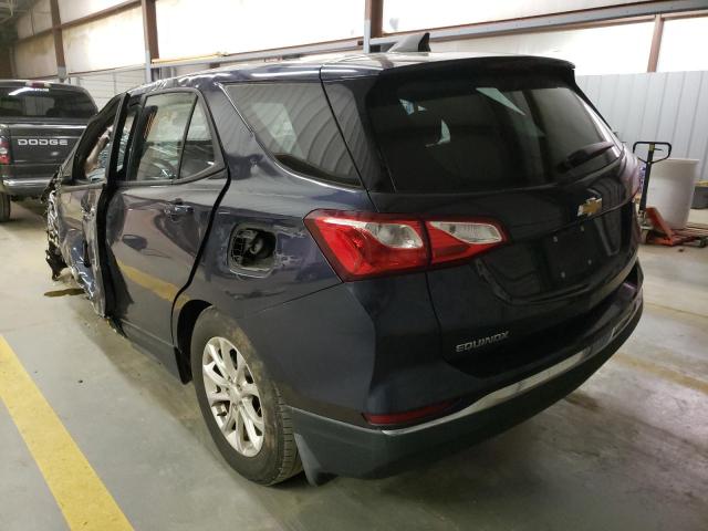 3GNAXHEV0JS515147 - 2018 CHEVROLET EQUINOX LS BLUE photo 3