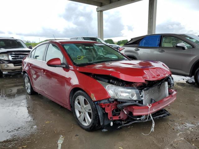 1G1P75SZ5E7235732 - 2014 CHEVROLET CRUZE RED photo 1