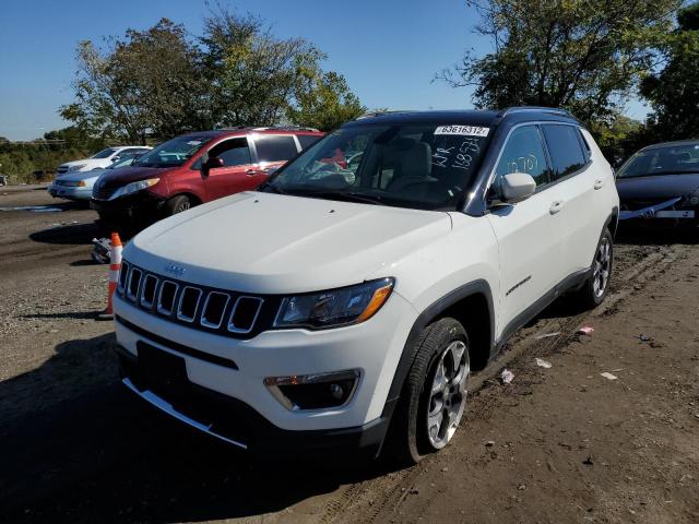 3C4NJDCB2HT641737 - 2017 JEEP COMPASS WHITE photo 2