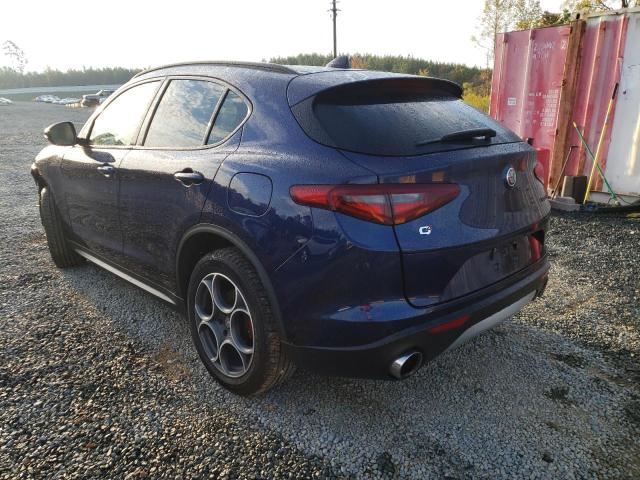 ZASFAKPN0J7B92217 - 2018 ALFA ROMEO STELVIO SP BLUE photo 3