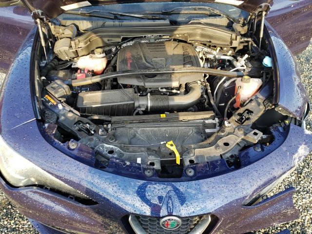 ZASFAKPN0J7B92217 - 2018 ALFA ROMEO STELVIO SP BLUE photo 7