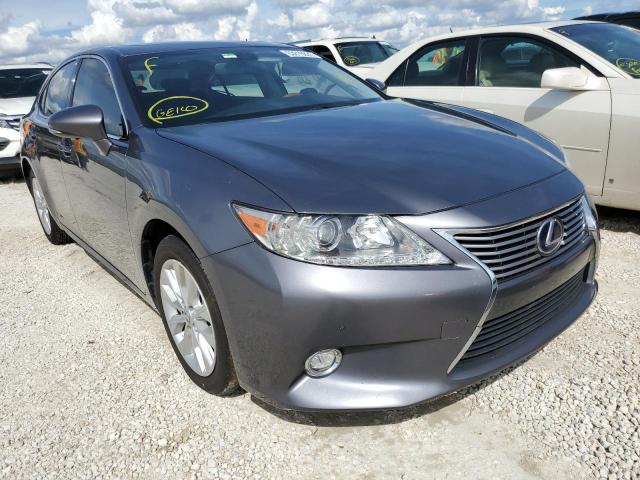 JTHBW1GG7E2044278 - 2014 LEXUS ES 300H GRAY photo 1