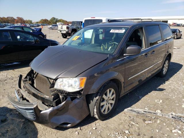 2C4RC1BG0FR611563 - 2015 CHRYSLER TOWN & COU GRAY photo 2