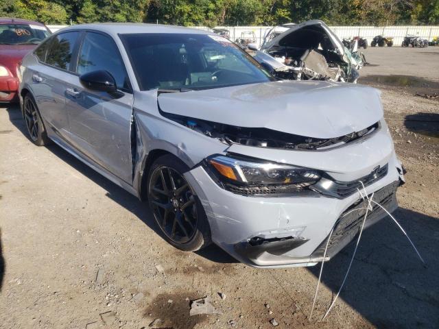 2HGFE2F53NH509630 - 2022 HONDA CIVIC SPOR GRAY photo 1
