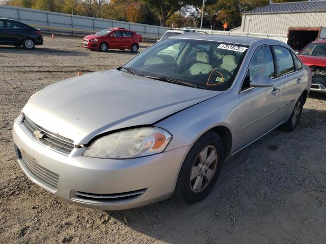 2G1WT55K879126673 - 2007 CHEVROLET IMPALA SILVER photo 2