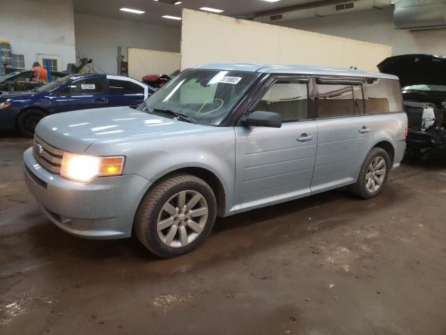 2FMDK51C29BA73721 - 2009 FORD FLEX SE BLUE photo 1