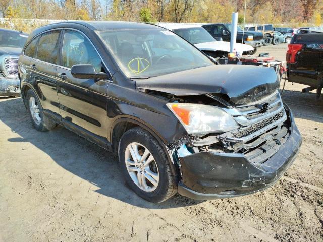 5J6RE4H70AL072408 - 2010 HONDA CR-V EXL BLACK photo 1