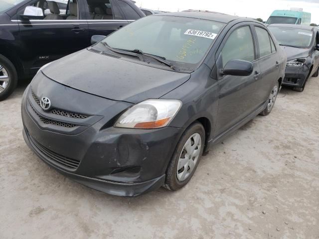 JTDBT923771127246 - 2007 TOYOTA YARIS BLACK photo 2