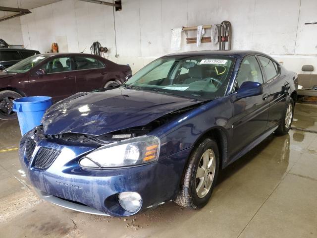 2G2WP552X81175499 - 2008 PONTIAC GRAND PRIX ლურჯი ფოტო 2