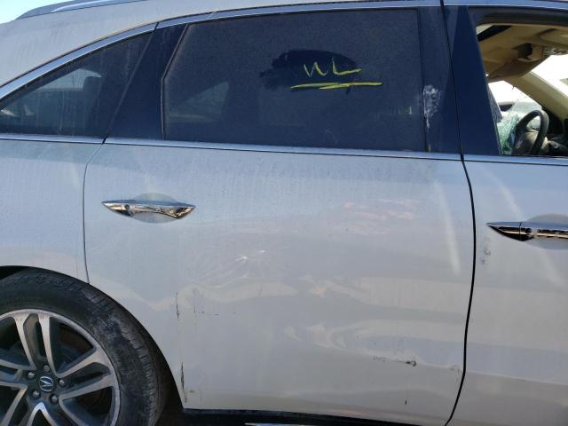 5FRYD3H8XHB012932 - 2017 ACURA MDX ADVANC WHITE photo 9