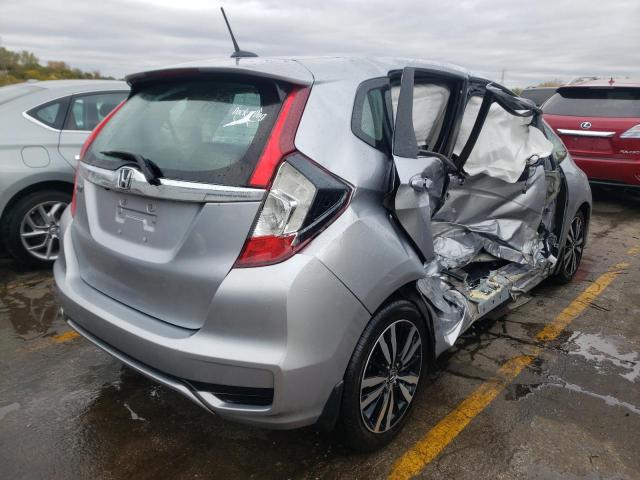 3HGGK5H81KM741940 - 2019 HONDA FIT EX SILVER photo 4