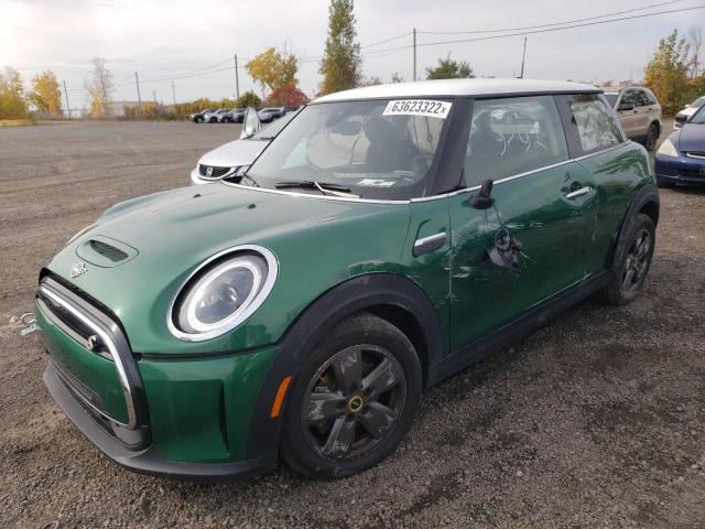 WMW13DJ00N2S46332 - 2022 MINI COOPER SE GREEN photo 2