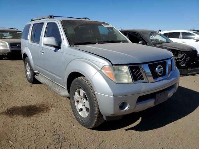 5N1AR18W55C708996 - 2005 NISSAN PATHFINDER SILVER photo 1