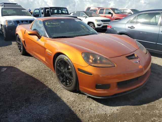 1G1YZ26E195112533 - 2009 CHEVROLET CORVETTE Z ORANGE photo 1