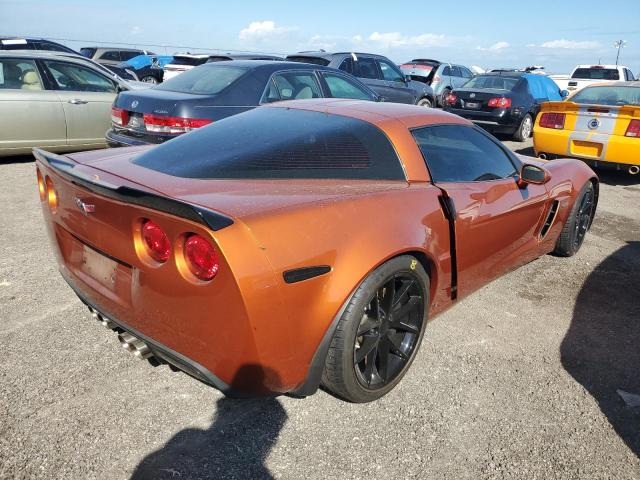 1G1YZ26E195112533 - 2009 CHEVROLET CORVETTE Z ORANGE photo 4