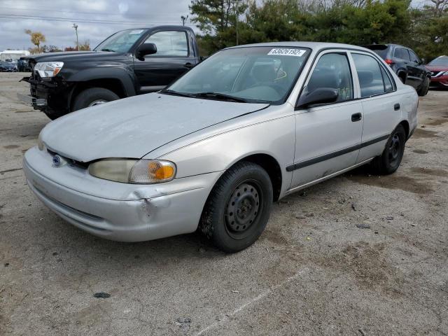 1Y1SK52821Z423089 - 2001 CHEVROLET GEO PRIZM SILVER photo 2