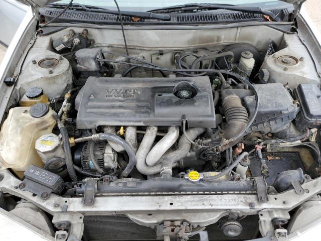 1Y1SK52821Z423089 - 2001 CHEVROLET GEO PRIZM ვერცხლისფერი ფოტო 7