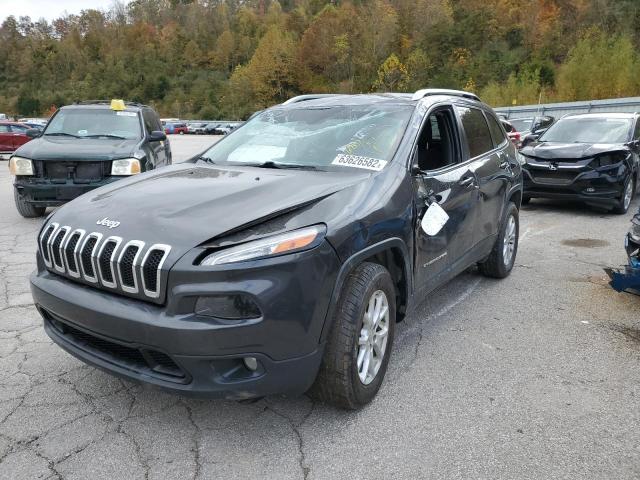 1C4PJMCBXHW588966 - 2017 JEEP CHEROKEE L GRAY photo 2