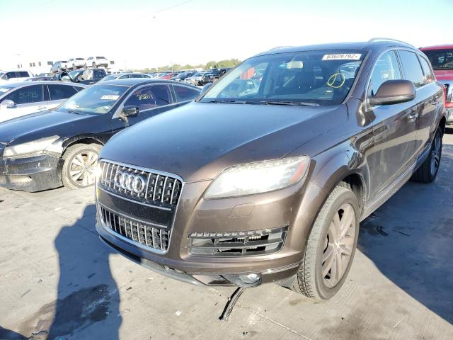 WA1VMAFE4BD000382 - 2011 AUDI Q7 PRESTIG BROWN photo 2