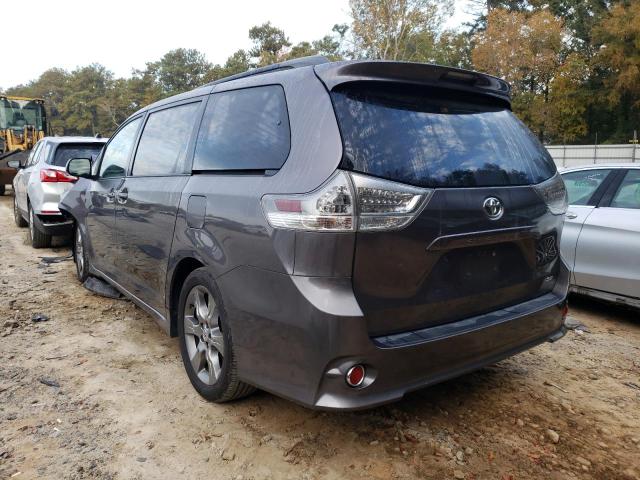 5TDXK3DCXBS059426 - 2011 TOYOTA SIENNA SPO GRAY photo 3