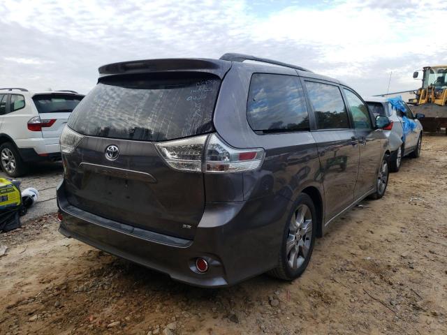 5TDXK3DCXBS059426 - 2011 TOYOTA SIENNA SPO GRAY photo 4