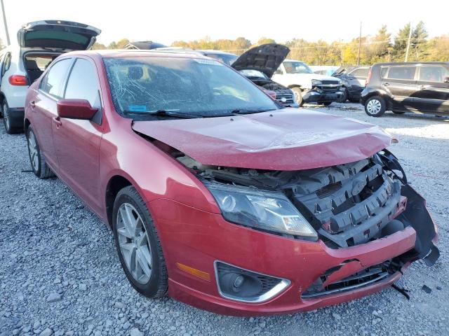 3FAHP0JA3CR169624 - 2012 FORD FUSION SEL BURGUNDY photo 1