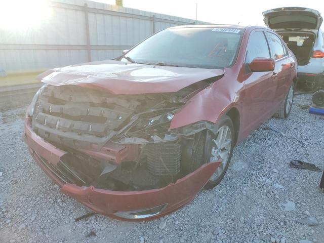 3FAHP0JA3CR169624 - 2012 FORD FUSION SEL BURGUNDY photo 2