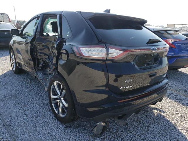 2FMPK4AP0JBC62558 - 2018 FORD EDGE SPORT BLACK photo 3